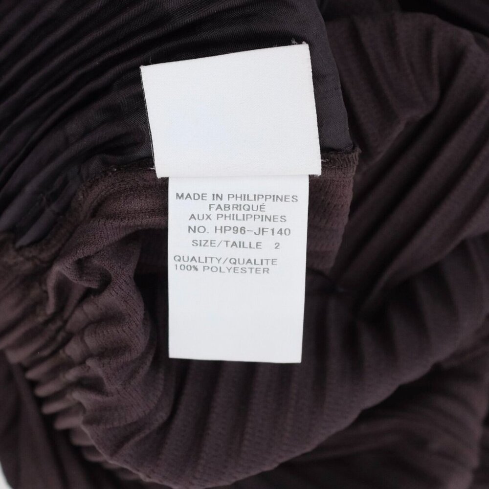 Issey Miyake Homme Plisse 2 / Medium shorts cropped pants matte black w/pockets - Picture 9 of 11